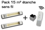 Pack 15m� �tanche Sans Fil