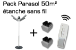 Pack Parasol �tanche Sans Fil